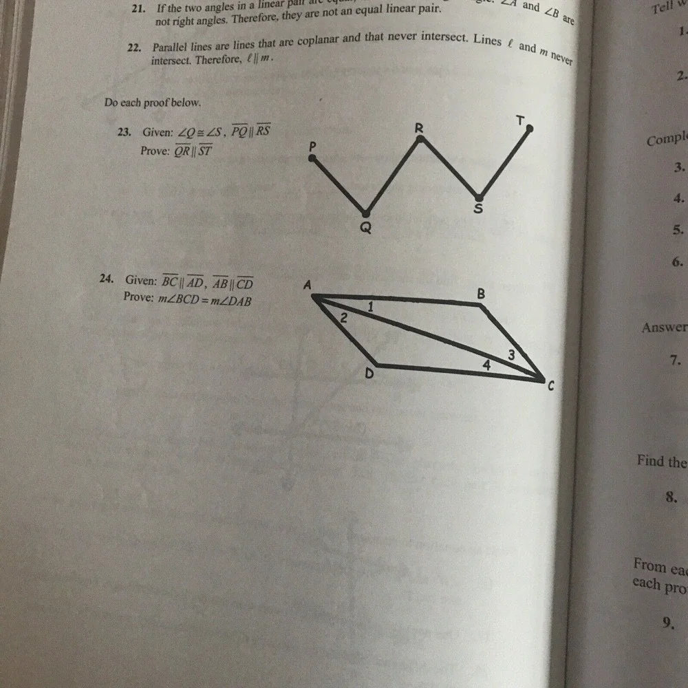 Teaching Textbooks Geometry Answer Key and Test Bank Homeschool Sabouri